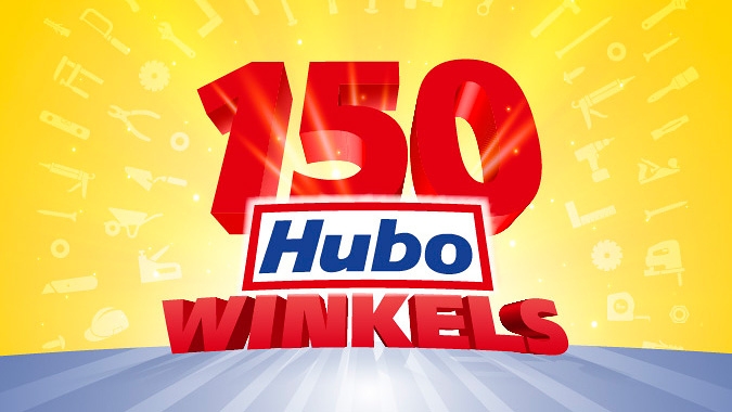 hubo 150 winkels